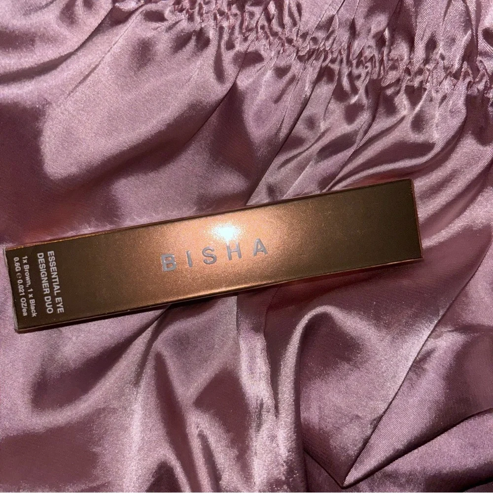 💝NIB BISHA Dual Liquid Eyeliner Pens in Brown & Black💝